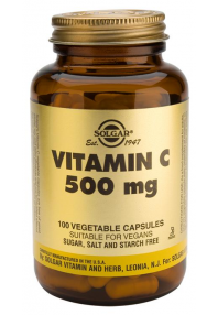 VITAMINA C 500 mg. SOLGAR (Bote de 100 caps)