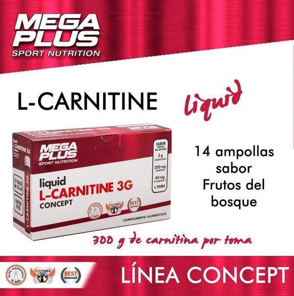 L-CARNITINE LIQUID CONCEPT 3G