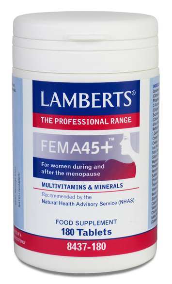 FEMA45+ un Complejo multivitamínico de ayuda en la menopausia