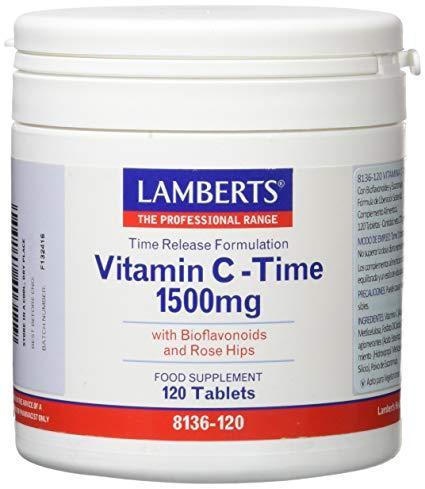 VITAMINA C 1500 mg. LIBERACION SOSTENIDA 120 TAB. - 8136-120