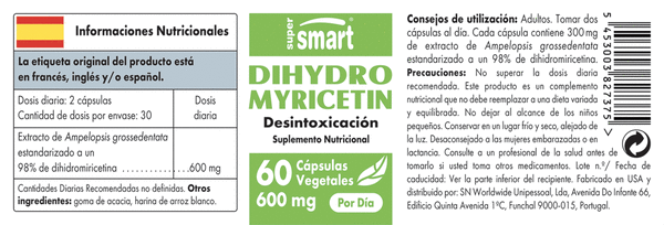 DIHYDROMYRICETIN 300 mg
