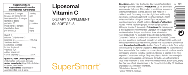 LIPOSOMAL VITAMIN C 335 mg