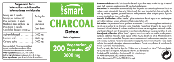 CHARCOAL 400 mg