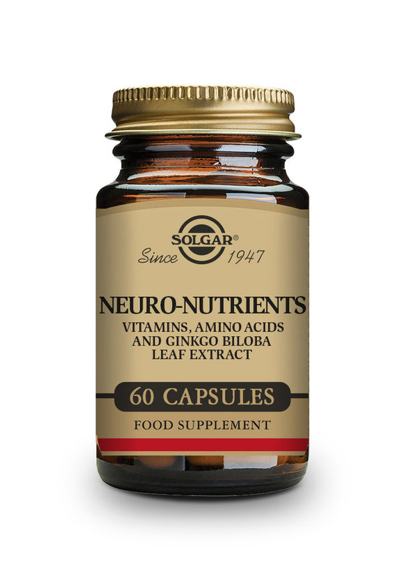 NEURO NUTRIENTES 60 CAPSULAS SOLGAR