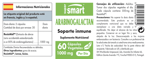 ARABINOGALACTAN 500 mg