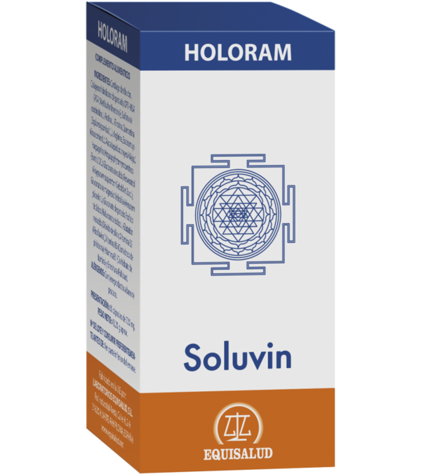 50% DTO HOLORAM SOLUVIN 60 CAP (cad 30/06/2023)